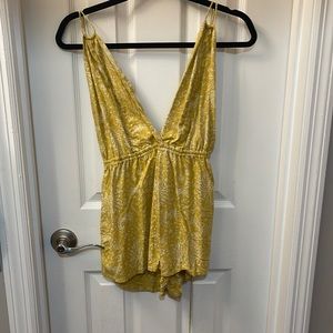 Small yellow romper